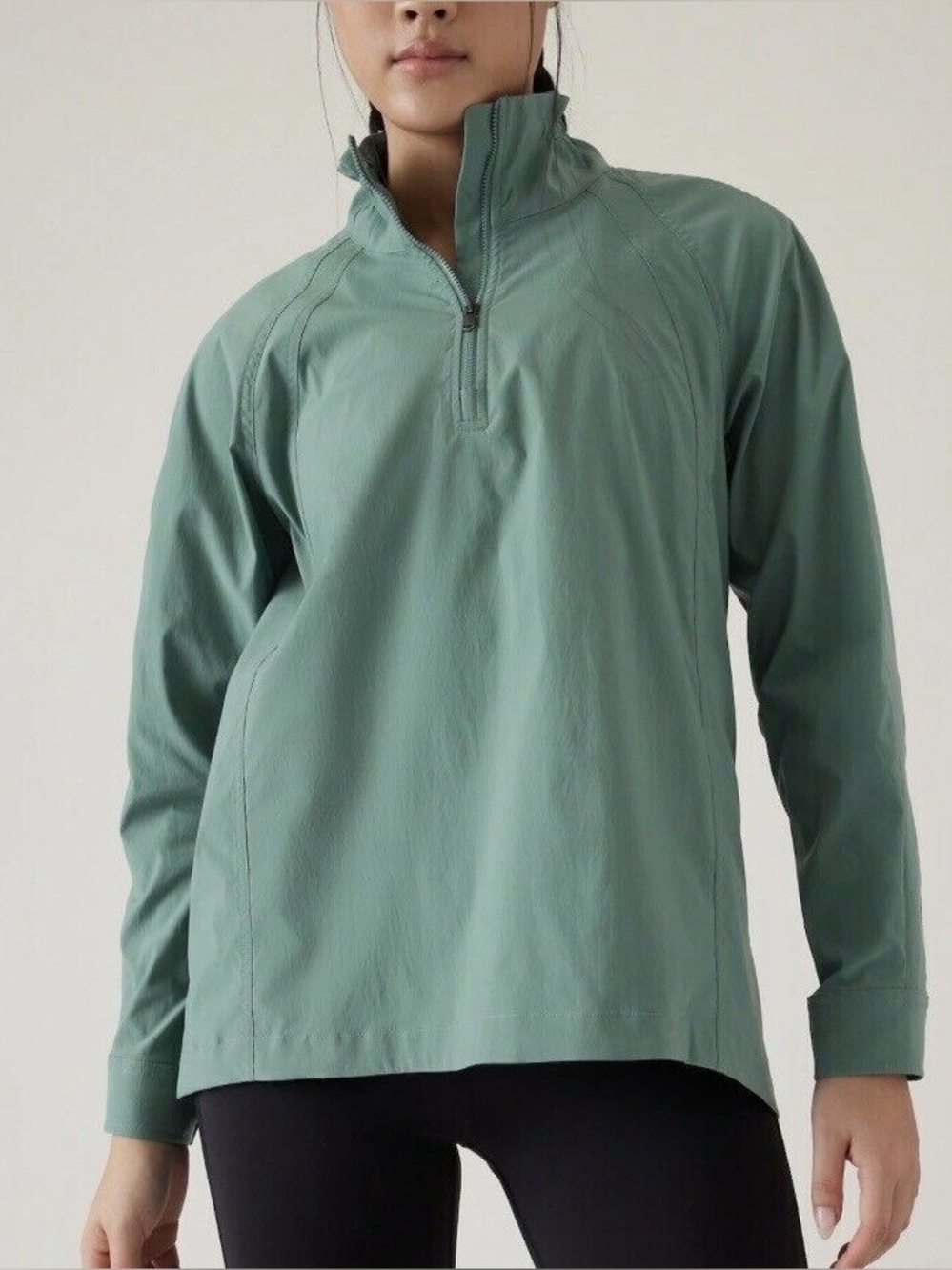 Brand New-Athleta Advantage Poplin Top